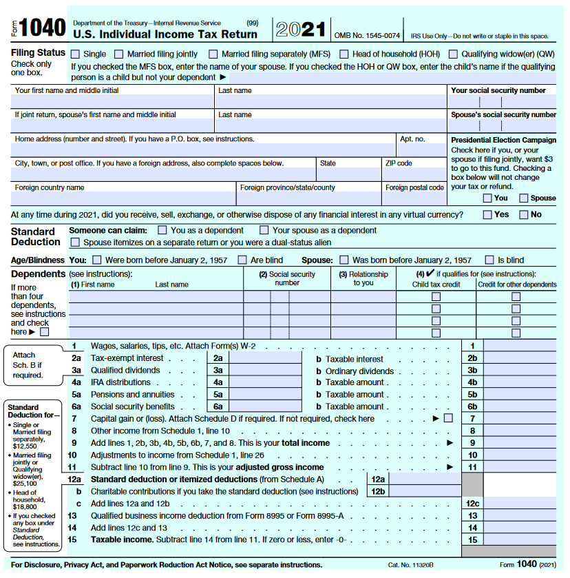 Form 1040